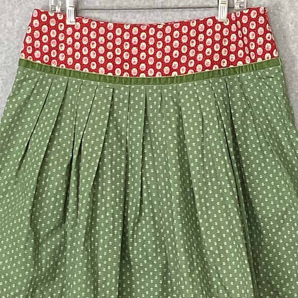 Daller Tracht Dirndl Printed Side Zip Skirt Size 42 Oktoberfest Deutsch German - Picture 3 of 14